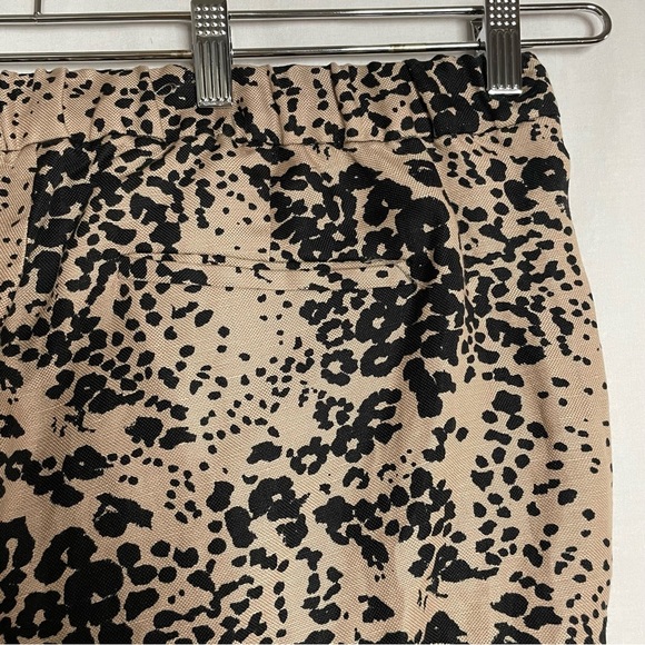 J. Crew Animal Print Wide-Leg Trousers - Picture 12 of 16